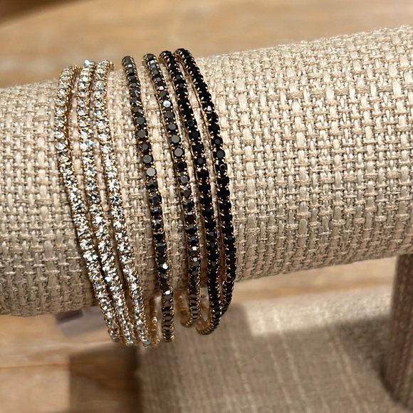 Gap Set of sparkly bangles. New with tags - Picture 9 of 11